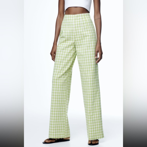 Zara Pants & Jumpsuits Zara Full Length Structured Pants Nwt Poshmark